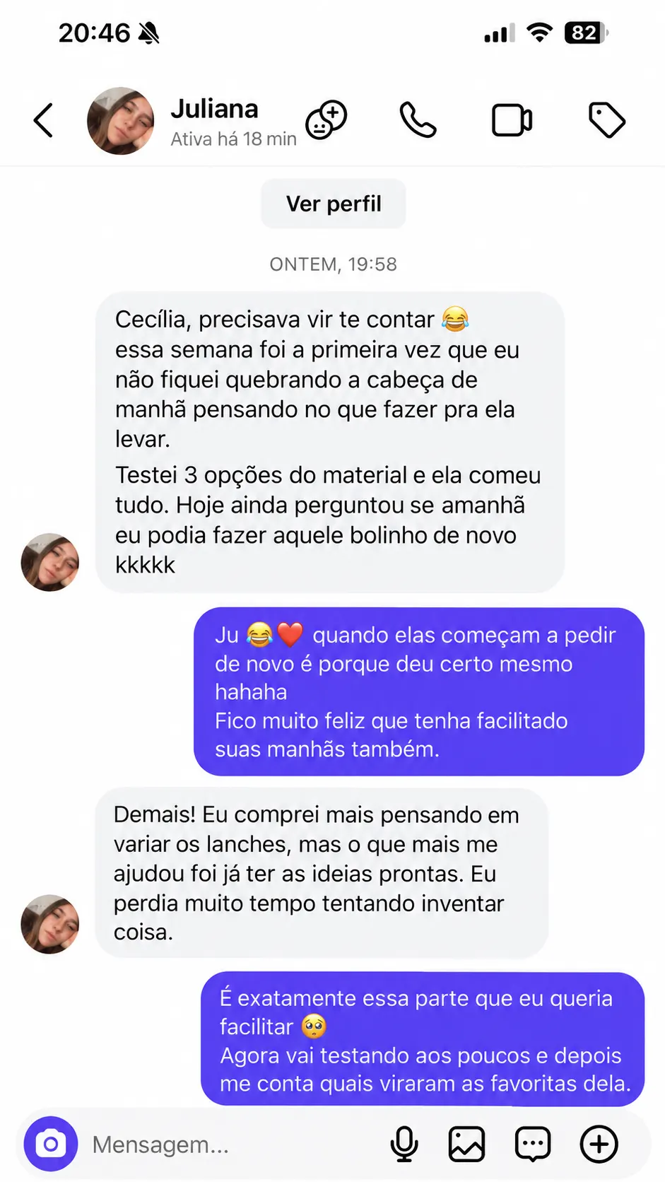 Relato 3 de quem já usa
